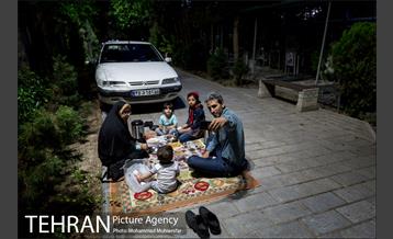 افطاری ساده در گلزار شهدا 11