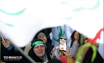 اجتماع بزرگ امام رضایی‌ها در تهران 52