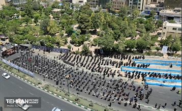 عزاداری شهادت امام صادق (ع) در میدان صادقیه 19