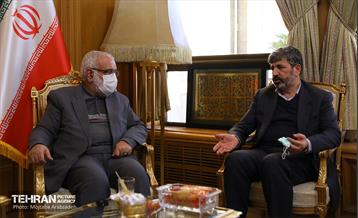 دیدار رئیس کمیته امدادخمینی (ره) با شهردار تهران 13