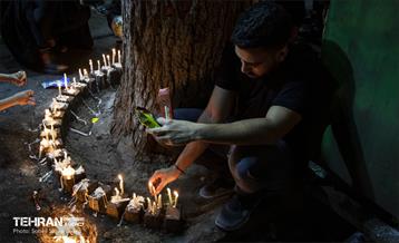 شام غریبان حسینی در محله امیریه 18