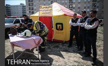 مانور عملیاتی آتشنشانان جنوب تهران 29