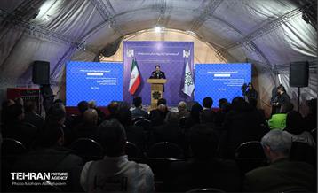 آئین بهره‌برداری از چهار پروژه عمرانی در غرب پایتخت 38