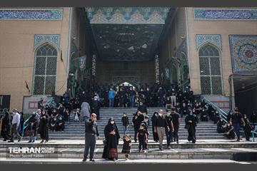 مراسم عزاداری عاشورای حسینی در امامزادگان سیدجعفر(ع) و حمیده خاتون(س) 3