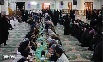 ضیافت افطاری در حرم عبدالعظیم حسنی(ع) 25