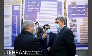 بازدید شهردار تهران از پروژه هاى منطقه ١٧