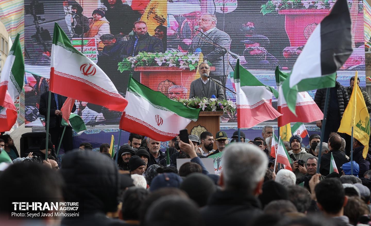 حضور و سخنرانی دکتر علیرضا زاکانی در اجتماع مردم زنجان در مراسم راهپیمایی ۲۲ بهمن 20