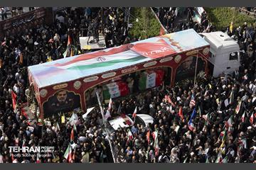 تشییع شهدای اقتدار ملی در تهران 39