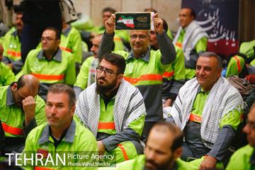 مراسم اعزام کاروان خادم الحسین (ع) شهرداری تهران به عتبات عالیات با حضور شهردار تهران 39