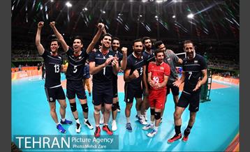 دیدار والیبال ایران و کوبا در المپیک ریو 2