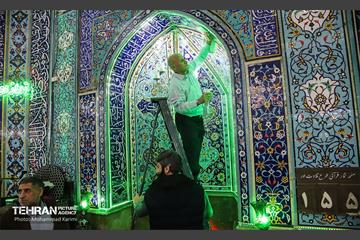 غبارروبی مسجد سیدالشهدا محله نازی آباد 12