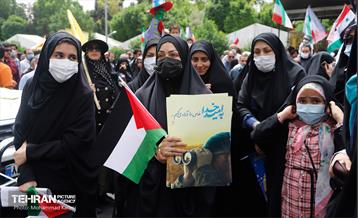 پردیس های فرهنگی شهرداری تهران در مسیر راهپیمایی روز قدس 2