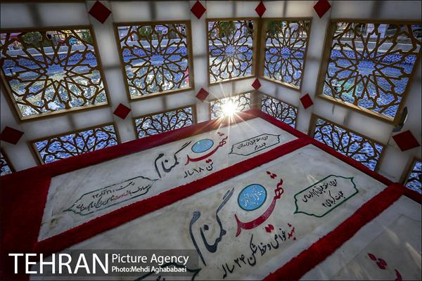 قبور شهدای غواص در هفته دفاع مقدس 24