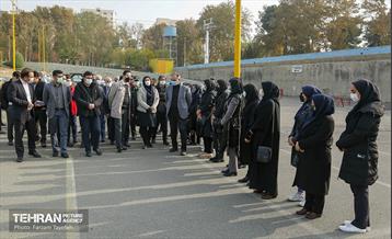 مانور برف روبی شهرداری منطقه 5