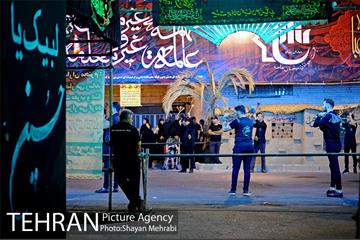 شور حسینی در خیابان گرگان 35