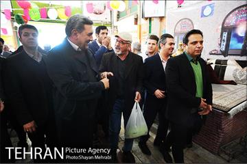 بازدید شهردار تهران از بازار میوه و تره بار جلال آل احمد 18