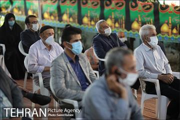 آئین آغاز عملیات اجرایی پروژه شبکه آب های سطحی و بهسازی محله کن 10