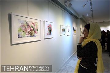 نمایشگاه گروهی نقاشی آبرنگ با عنوان ترنم خیال در گالری نهاوند‎ 10