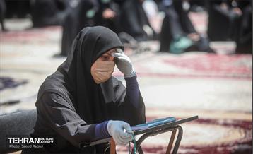 مراسم عزاداری عاشورای حسینی در امامزادگان سیدجعفر(ع) و حمیده خاتون(س) 9