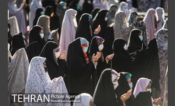 نماز عید فطر در امام زاده صالح(ع) 7