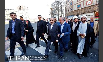 مراسم احیای درختان خیابان ولیعصر (عج) 3