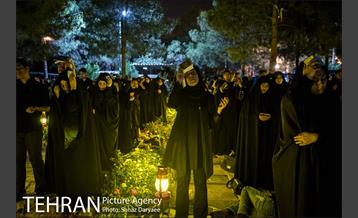 احیای شب بیست و یکم ماه رمضان در بهشت زهرا 8