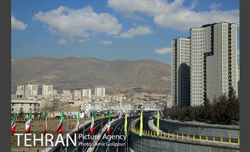 تقاطع غیر همسطح بزرگراه شهید حکیم با بلوار المپیک 5