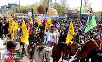 راهپیمایی روز قدس در پایتخت - 4 17