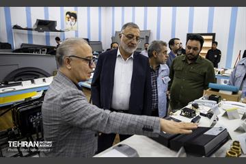 بازدید شهردار تهران از کارخانه خودروسازی «عقاب افشان» 14