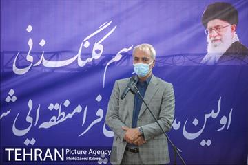 مراسم کلنگ زنی اولین مددسرای فرامنطقه ای شهر تهران 8