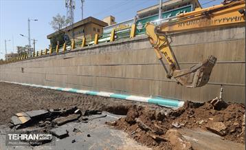 امدادرسانی سازمان مدیریت پسماند شهرداری تهران به مناطق سیل زده یزد