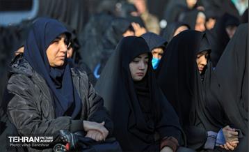 عزاداری شهادت حضرت فاطمه(س) در منطقه 17 7