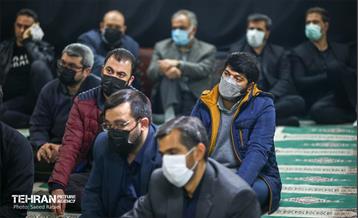 مراسم وداع با شهید سید مرتضی رضا قدیری در حراست شهرداری 12