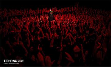 عزاداری شب چهارم محرم در هیئت ریحانة الحسین 16