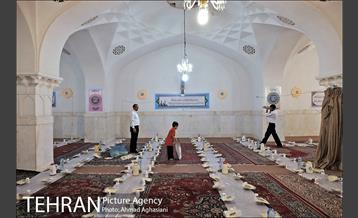 سفره افطاری آستان حضرت عبدالعظیم حسنی(ع) 7