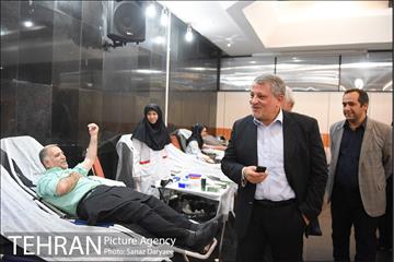 واحد سیار انتقال خون در شورای شهر تهران 14