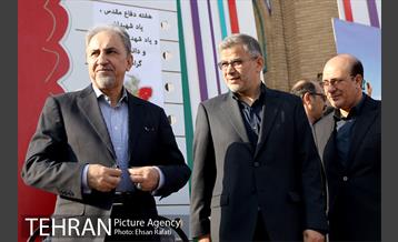 شهردار تهران در آیین نواختن زنگ سال تحصیلی جدید در دبیرستان ماندگار البرز 8