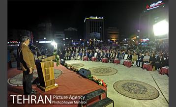 آئین بهره برداری از میدانگاه شهدای هفتم تیر با حضور شهردار تهران 44