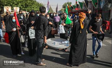 مراسم پیاده روی جاماندگان اربعین حسینی در تهران 30