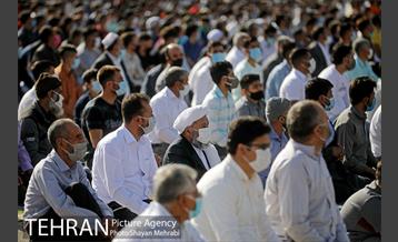 اقامه نماز عید فطر افغانستانی های اهل تسنن مقیم تهران 39