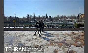 فصل زمستان در بوستان ملت 13