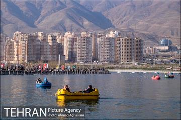 دریاچه زیبای چیتگر 16