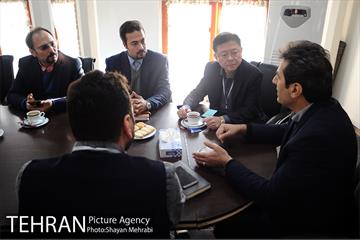 دیدار دبیر کل سازمان شهرهای هوشمند با معاون امور بین الملل شهرداری تهران 9