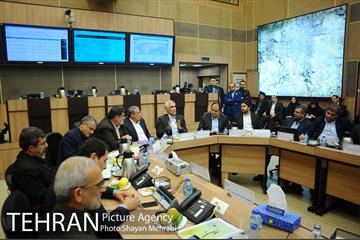 دومین جلسه شورای هماهنگی مدیریت بحران شهر تهران 27