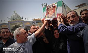 مراسم تشییع پیکر مطهر سرباز شهید ماهان ستاره 8