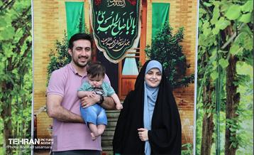 خدمت‌رسانی موکب زینبیه(س) منطقه ۸ در مصلای تهران 13