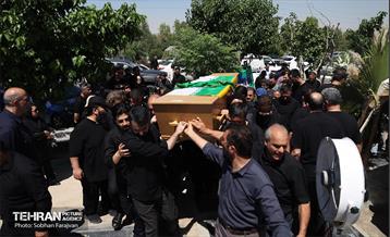 مراسم تشییع و خاکسپاری حمیدرضا درجاتی 5