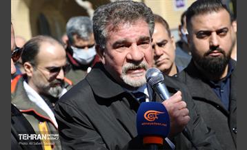 خاکسپاری سفیر سابق فلسطین در بهشت زهرا 32