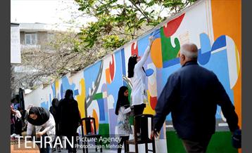 رنگ آمیزی و طراحی جداره شهری در منطقه 7 2