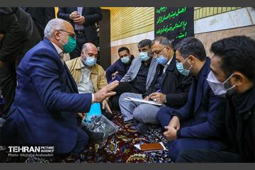 دیدار مردمی شهردار تهران با اهالی منطقه 17